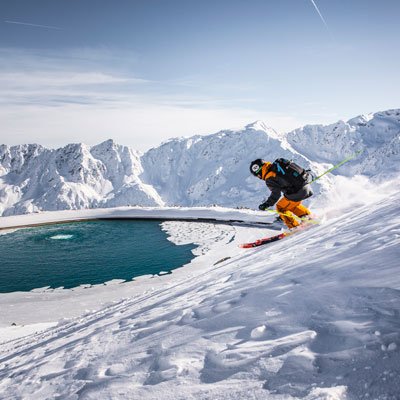 Skiing in Sölden